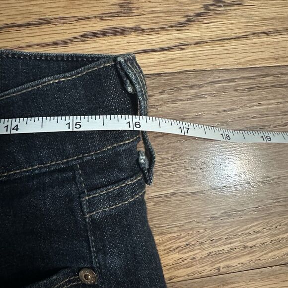 7 For All Mankind Women’s Jeans, Mid-Rise, Straight Leg, Dark Wash, Size 29 - Picture 9 of 11